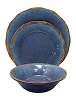 White Bone China 16-Piece Dinnerware Set Herrick by Godinger Service for 5 White Bone China 16-Piece Dinnerware Set Herrick by Godinger Service for 5