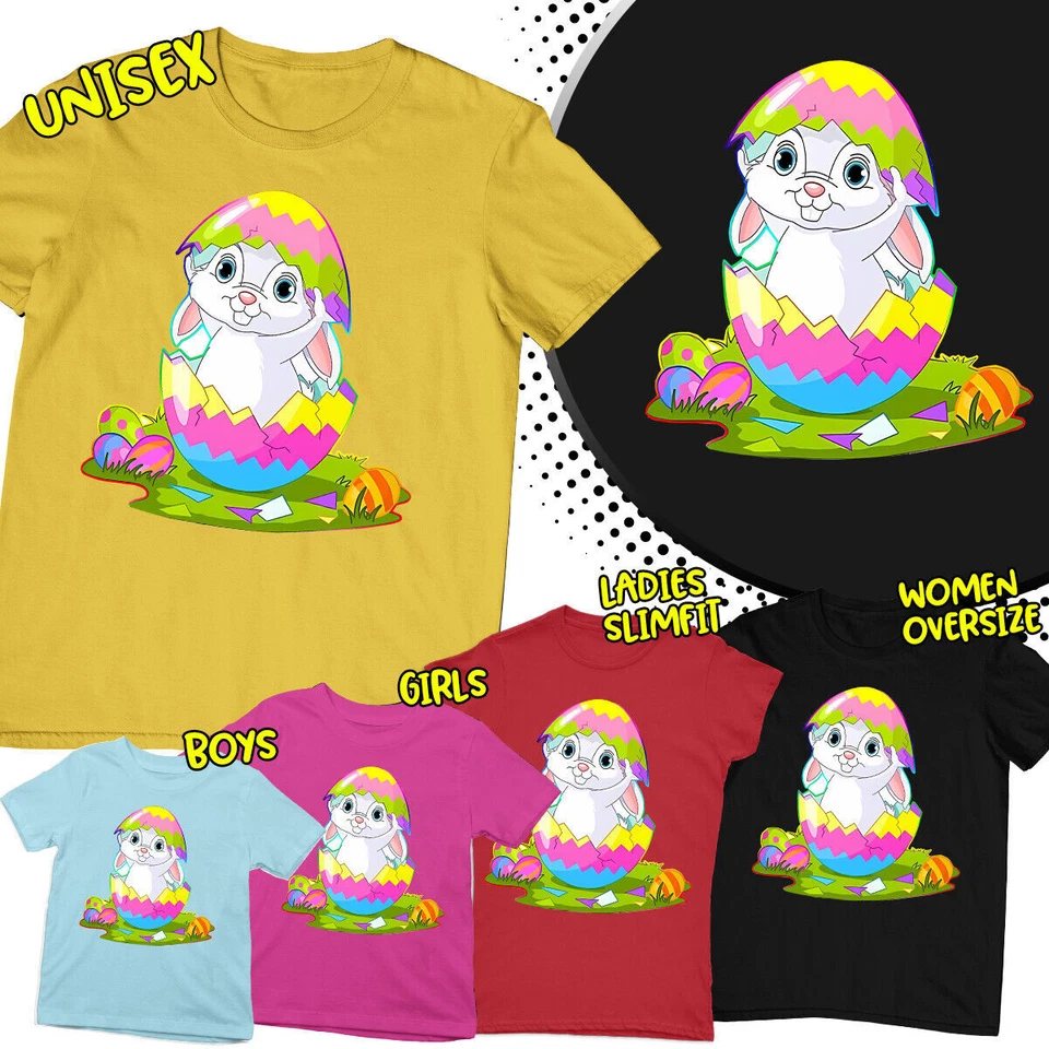 Osterhase Full Of Joy Beyond The Basket Frühling Familie passendes T-Shirt #ED