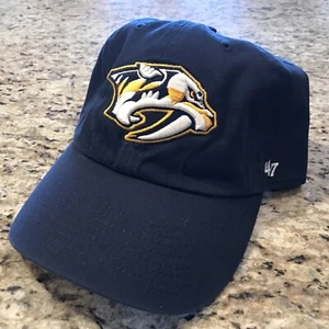 '47 Clean Up Adjustable Hat NHL Nashville Predators - Picture 1 of 3