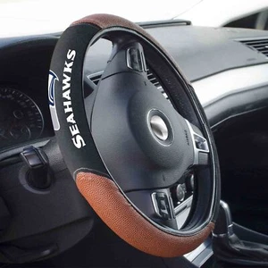 Cubierta del volante Fanmats Seattle Seahawks NFL Football Grip - Imagen 1 de 1