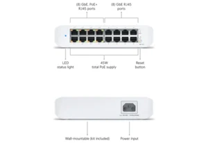 Ubiquiti Networks Switch Lite 16 PoE Network Switch - Picture 1 of 1