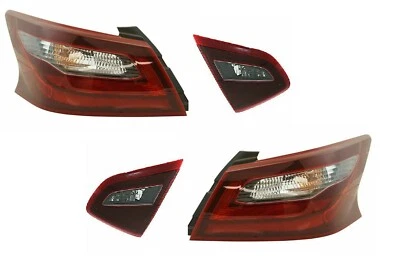 APTO LUCES TRASERAS NISSAN ALTIMA 2016-2018 LUCES TRASERAS 4 PIEZAS TIPO SR AHUMADO Foto 1 de 3