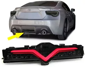 SMOKED LCI LED LIGHTBAR CENTRE TAIL LIGHT FOR SUBARU BRZ & TOYOTA GT86 - Picture 1 of 1