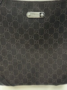 GUCCI One Shoulder Bag 196140 GG Brown Canvas Shoulder Handbag - Read - Picture 1 of 20