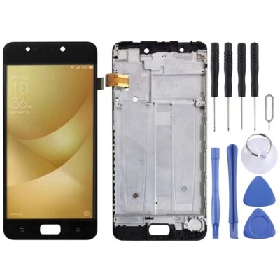 For Asus Zenfone 4 Max ZC520KL LCD Display Touch Screen Digitizer W/Frame Black - Image 1 of 3