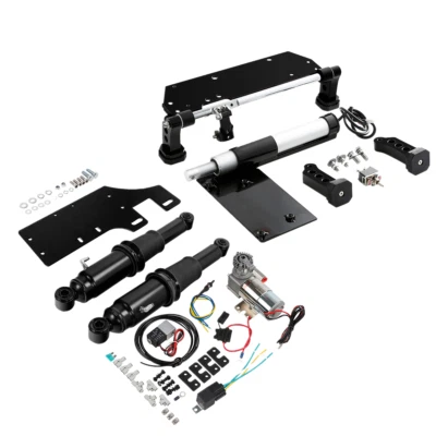 Kit de suspensión neumática trasera/soporte central eléctrico apto para Harley Touring 17-25 Foto 1 de 4
