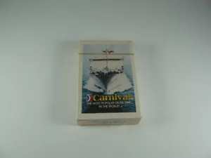 CARNIVAL CRUISE LINE PLAYING CARDS NEW OLD STOCK SEALED - Picture 1 of 2