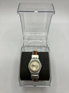 Swatch mehrfarbiges Filament YSS1006 Irony Ladies 25 mm Aluminium Leder  - Bild 1 von 8