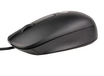 Original HP Maus 672652-001 optisch schwarz mit USB Anschluss  - Bild 1 von 2