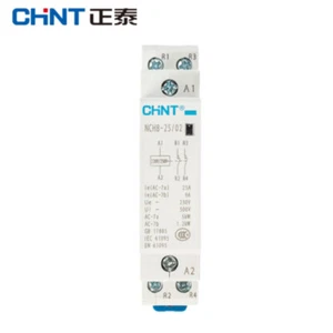 Riel contactor de CA pequeño para el hogar NCH8-25/02 tipo 2 normalmente abierto/cerrado 25A - Imagen 1 de 7