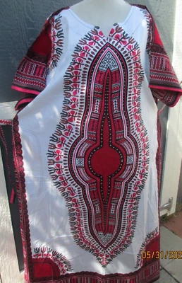 NEW Dashiki African dress Women Traditional Dress long caftan XL 58 - Image 1 of 2