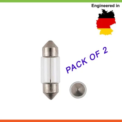 NARVA Globes Festoon 12V 10W 2 Pack For Ford Telstar 2.2 TX5 EFI (AV) - image 1 of 3