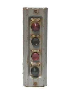 INDUSTRIALE VINTAGE WESTINGHOUSE PULSANTE INTERRUTTORE STAZIONE 1033386-F - Foto 1 di 11