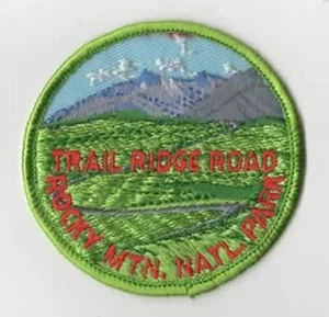 Trail Ridge Road Rocky Mtn. National Park GREEN Bdr. [NBS1123] - Picture 1 of 1