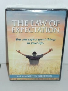 NEW DVD The Law of Expectation Pat Gordon Robertson  CBN...Expect Great Things - Imagen 1 de 2