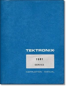 Tektronix 1501 Service Manual: w/ 11"X17" Foldouts & Protective Covers  - Picture 1 of 1