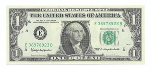 1963 $1 RICHMOND FRNs. 3 Crisp & UNCIRCULATED Banknotes. SCARCER E/B Block - Picture 1 of 2