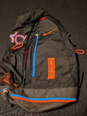 NIKE MAX AIR KD KEVIN DURANT BACKPACK ELITE HOOPS BASKETBALL FAST BREAK BLACK Cover