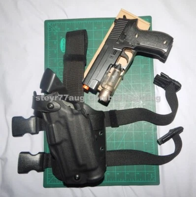 Safariland 6304-7742-132 LH Funda táctica pierna muslo SIG P226 X300 TLR-1 nivel 3 Foto 1 de 4