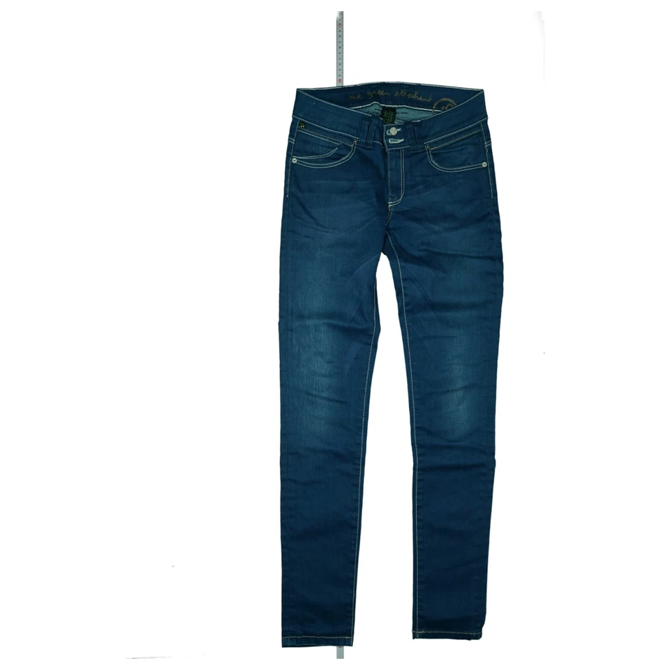 ONE GREEN ELEPHANT Jeans Hose Skinny super stretch Gr. 36 W26 L30 used Blau TOP. - Bild 1 von 4