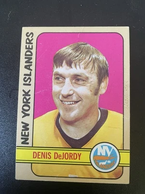 DENIS DeJORDY #144 1972-73 Topps Hockey Free Comb Ship - Note Condition - Image 1 of 2