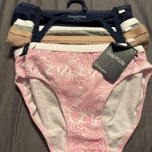Gap Kid Cotton Bikini 5 Pack M/8 - Picture 1 of 4