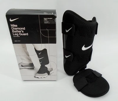 Protetor de perna Nike Diamond Elite Batter's adulto masculino destro rebatedor - Imagem 1 de 4