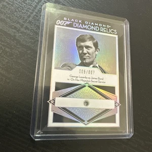 2025 Upper Deck James Bond Black Diamond 007 Relics 005/007 George Lazenby - Picture 1 of 2