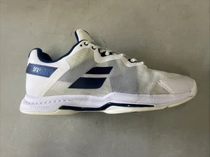Babolat SFX3 All Court Tennis Shoes Style # 30S23529 White Blue Men’s Size 9 - Picture 1 of 12