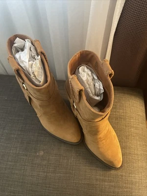 Botines para mujer Shoedazzle marrón talla 10. Foto 1 de 4