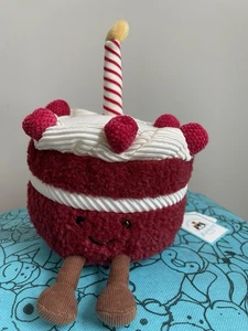 Jellycat Amuseables Cheri Cake NWT Plush Only - Picture 1 of 9