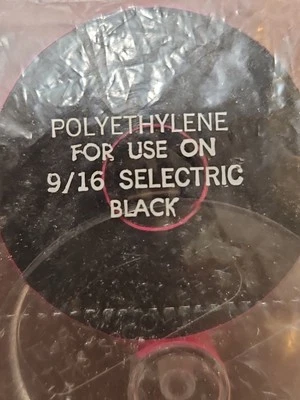 One IBM Selectric  Vintage BLACK  Polyethylene Ribbon  - Image 1 of 3