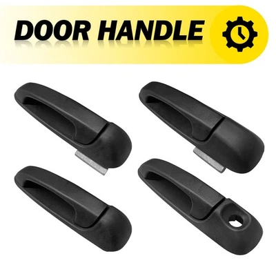 Juego de 4 manijas de puerta exteriores para Dodge Ram 1500 2002-2009 Ram 2500 3500 Foto 1 de 4