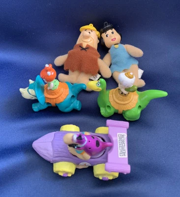 LOTE DE 5 JUGUETES PROMOCIONALES DIFERENTES PICAPIEDRA Foto 1 de 4