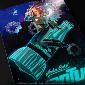 Displate Fallout Nuka Cola Quantum Limited Edition Metall Poster - Bild 1 von 2