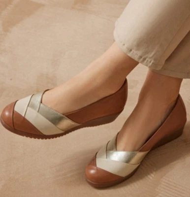 Pikolinos ALEDO Women’s Casual Leather Brown Ballet Shoes 40 9-9.5 - Image 1 of 4