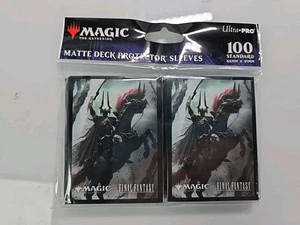 Final Fantasy 100 ULTRA PRO MTG Card Sleeves Magic Summon: Primal Odin V4 - Picture 1 of 1