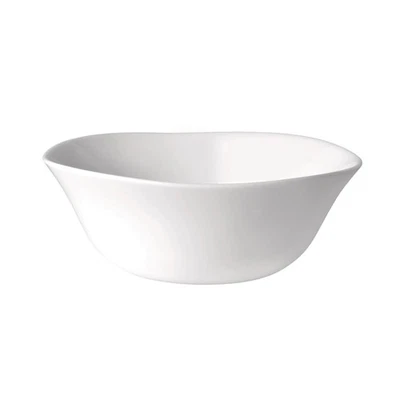 Parma 5.5" Opal Glass Small Bowls, White, Set of 6 - Image 1 of 4