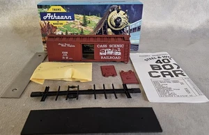 CUSTOM NOS Athearn/Mainline HO Scale Cass WV Scenic Railroad 40' Box Car Kit - Picture 1 of 3