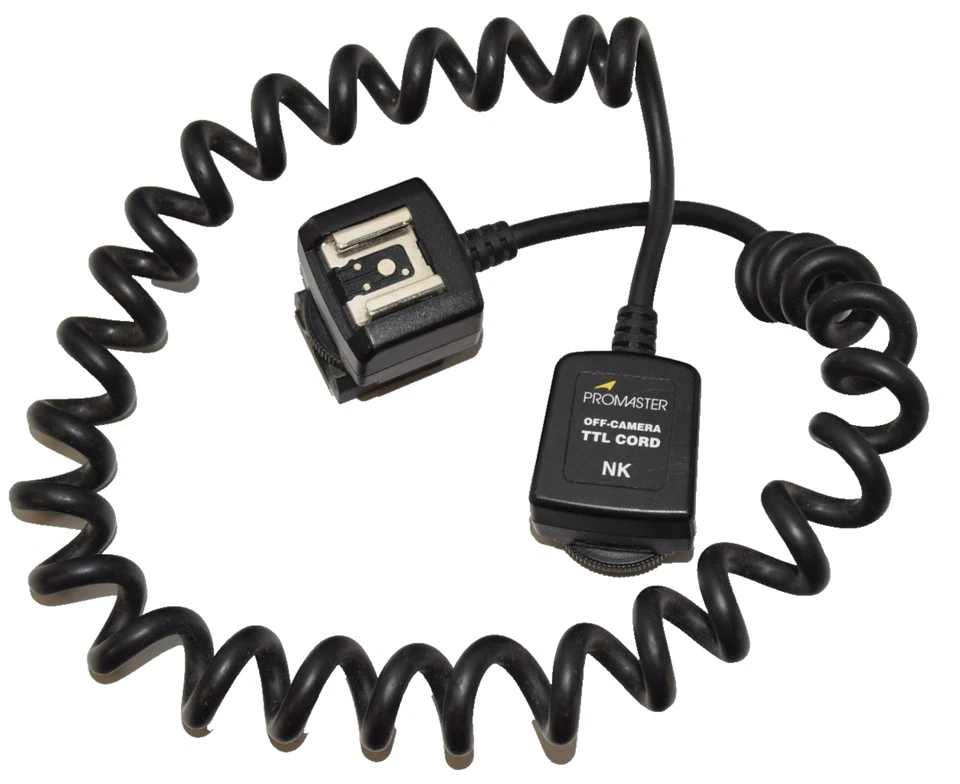 Promaster Off Camera TTL Cord NK Nikon Flash Cable - Tested and Working - Image 1 of 4