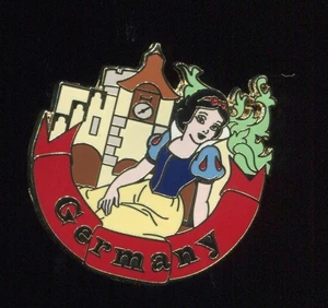 Mini Pin WDW Epcot World Showcase Blancanieves Alemania Pabellón Disney Pin 74082 - Imagen 1 de 1