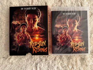 (BRAND NEW SEALED) RED SUN RISING VINEGAR SYNDROME 4K BLURAY W/ SLIPCOVER - Imagen 1 de 2
