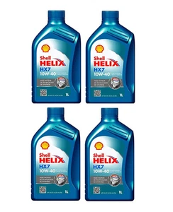 Motoröl Shell Helix HX7 10W-40 4L Motorenöl API SN Plus, ACEA A3 B3, A3 B4 - Bild 1 von 1