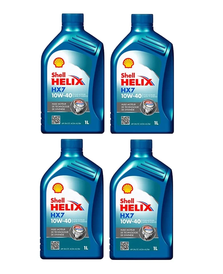 Motoröl Shell Helix HX7 10W-40 4L Motorenöl API SN Plus, ACEA A3 B3, A3 B4 - Bild 1 von 1