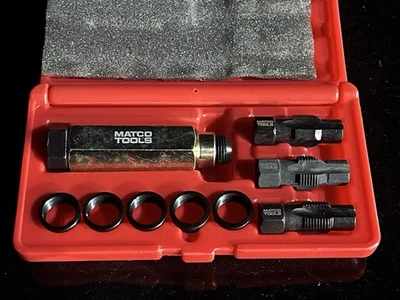 Matco Tools M18 Thread Restorer Kit, Part No.  OST321, in Case Foto 1 de 4