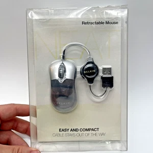 Belkin Mini Size Retractable Mouse Travel F5L016 US  Optical 3" - Picture 1 of 4