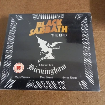 BLACK SABBATH - THE END (LIVE IN BIRMINGHAM,DVD+CD)   DVD+CD Nuovo Sigillato - Immagine 1 di 2