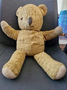 Vintage Teddy Bear Unbranded 1960's - Picture 1 of 6