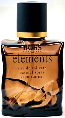 Boss Elements by Hugo Boss Men Eau de Toilette Spray 1.6 fl. oz/50 ml, 90% lleno Foto 1 de 2