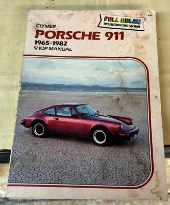 Manual de taller Clymer Porsche 911 1965-1982 Foto 1 de 2